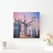 Hudson Yard Manhattan New York Vierkante Klok (Huis)