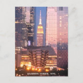 Hudson Yards (schip) Empire State Building, NYC Briefkaart (Voorkant)