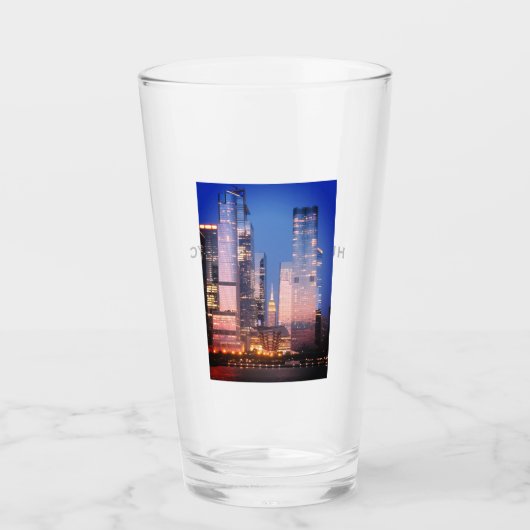 Hudson Yards (schip) Empire State Building, NYC Glas (Voorkant)