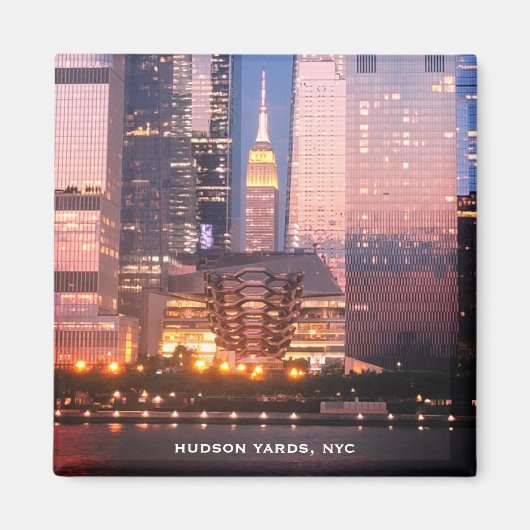 Hudson Yards (schip) Empire State Building, NYC Magneet (Voorkant)