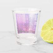 Hudson Yards (schip) Empire State Building, NYC Shot Glas (Achterkant)