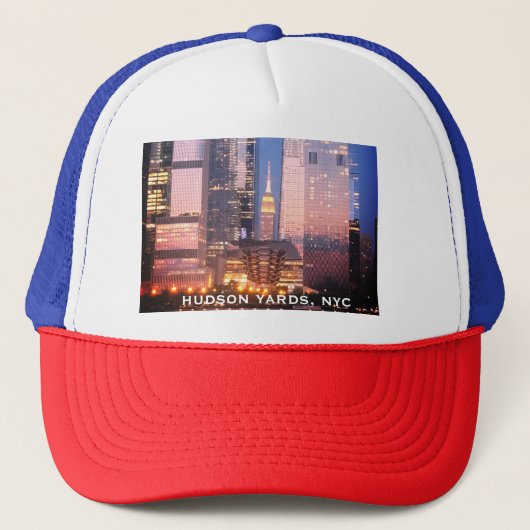 Hudson Yards (schip) Empire State Building, NYC Trucker Pet (Voorkant)