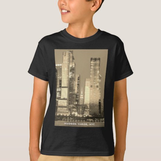Hudson Yards (schip) Midtown West, NYC T-shirt (Voorkant)