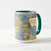 Hudson's Bay Company - Kaart van Canada Mok (Voorkant rechts)