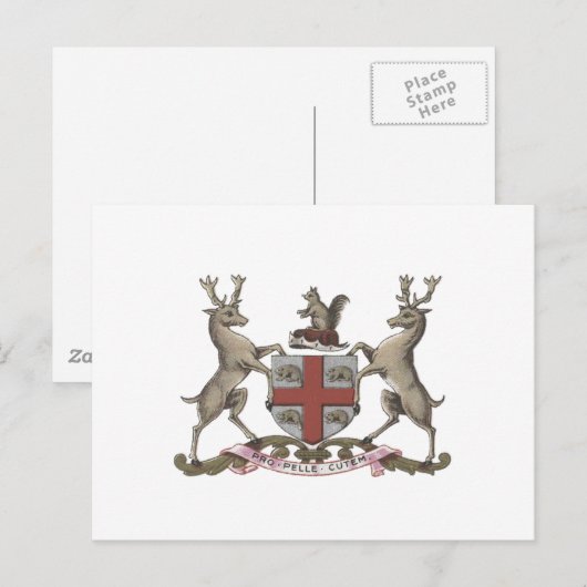 Hudson's Bay Crest Briefkaart (Voorkant / Achterkant)