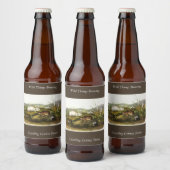 Hudson's Bay (Ungava Collared) Lemming van Audubon Bier Etiket (Flessen)