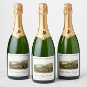 Hudson's Bay (Ungava Collared) Lemming van Audubon Sparkling Wijnetiket (Flessen)