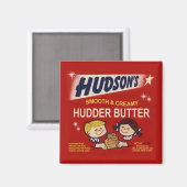 Hudson's Hudder Butter Magneet (Voorkant / Achterkant)