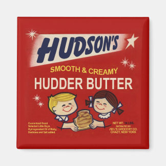 Hudson's Hudder Butter Magneet