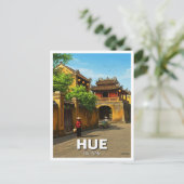 Hue Imperial City Vietnam Reizen Briefkaart (Staand voorkant)
