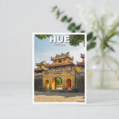 Hue Imperial City Vietnam Reizen Briefkaart (Staand voorkant)