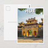 Hue Imperial City Vietnam Reizen Briefkaart (Voorkant / Achterkant)