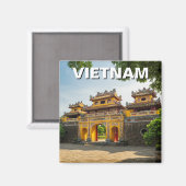 Hue Imperial City Vietnam Reizen Magneet (Voorkant / Achterkant)