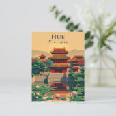 Hue Vietnam Imperial City Briefkaart (Staand voorkant)