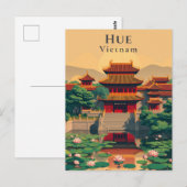 Hue Vietnam Imperial City Briefkaart (Voorkant / Achterkant)