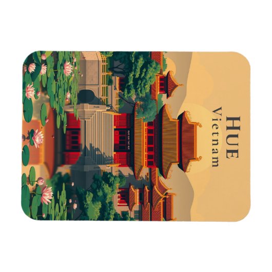 Hue Vietnam Imperial City Magneet (Horizontaal)