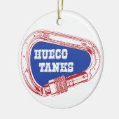 Hueco Tanks Carabiner Keramisch Ornament (Links)