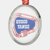 Hueco Tanks Carabiner Metalen Ornament (Links)