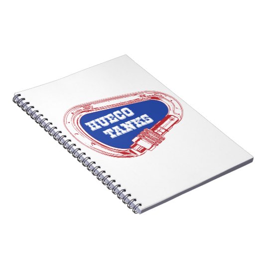 Hueco Tanks Carabiner Notitieboek (Rechterzijde)