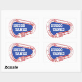 Hueco Tanks Carabiner Rechthoekige Sticker (Vel)
