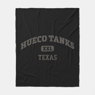 Hueco Tanks College Style Rock Climbing Fleece Deken