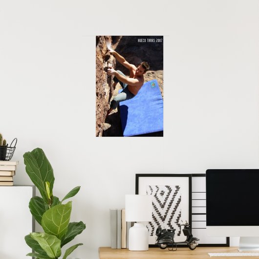 Hueco Tanks Texas 2007 Poster (Thuiskantoor)