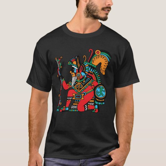 Huehuecoyotl - De oude Coyote - een Trickster T-shirt (Voorkant)