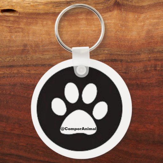 Huella de animal sleutelhanger (Voorkant)