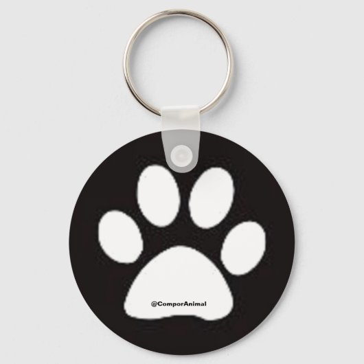 Huella de animal sleutelhanger (Achterkant)