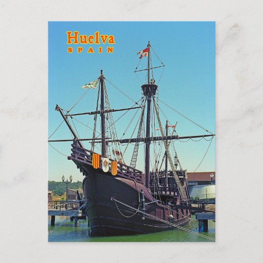 Huelva, Spanje Briefkaart (Voorkant)