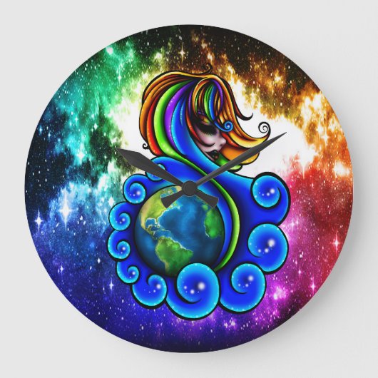 Huemanity Wandklok (Voorkant)