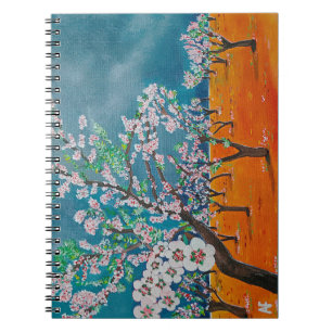 Huerto de Almendros Schilderij door Alfred Fox Notitieboek