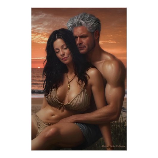 Hues of Gold & Passion Perfect Poster (Voorkant)