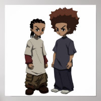 Huey en Riley Freeman RIP Grandpa Freeman