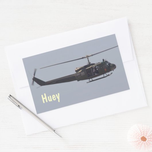 Huey helikopter sticker (Envelop)