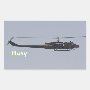 Huey helikopter sticker