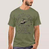 Huey Helikopter Vietnam T-shirt (Voorkant)