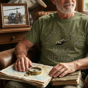 Huey Helikopter Vietnam T-shirt