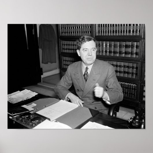 Huey Long at zijnk - The Kingfish - 1935 Poster (Voorkant)