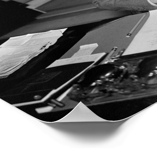 Huey Long at zijnk - The Kingfish - 1935 Poster (Hoek)