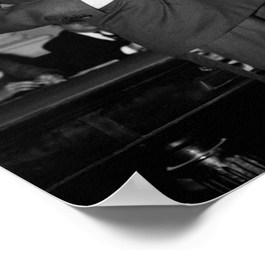 Huey Long Giving A Speech - 1935 Poster (Hoek)