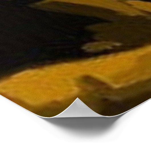 Huey P. Newton Poster (Hoek)