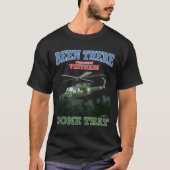 Huey Utility Helikopter Militaire Strijdkrachten N T-shirt (Voorkant)