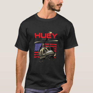 Huey-vliegtuig voor militaire helikopter t-shirt