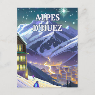 Huez Alpes Briefkaart