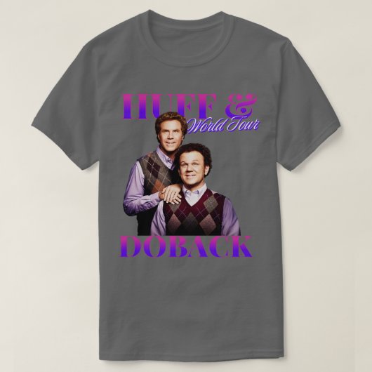 Huff Doback World Tour T-shirt (Design voorkant)