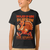 Huffin And Puffin For Stuffing Turkey Trot Squad  T-shirt (Voorkant)