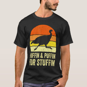 Huffin & Puffin voor Stuffin Thanksgiving Marathon T-shirt