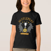HUFFLEPUFF™ Badger and Cup House Pride Graphic Tri-Blend Shirt (Voorkant)