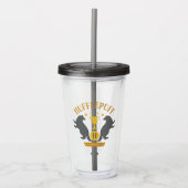 HUFFLEPUFF™ Badger en Cup House Pride Graphic Acryl Drinkbeker (Voorkant)